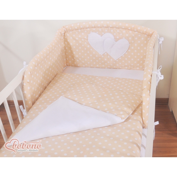 Housses de couette et d'oreiller pour lit bébé 120x60 ou 140x70