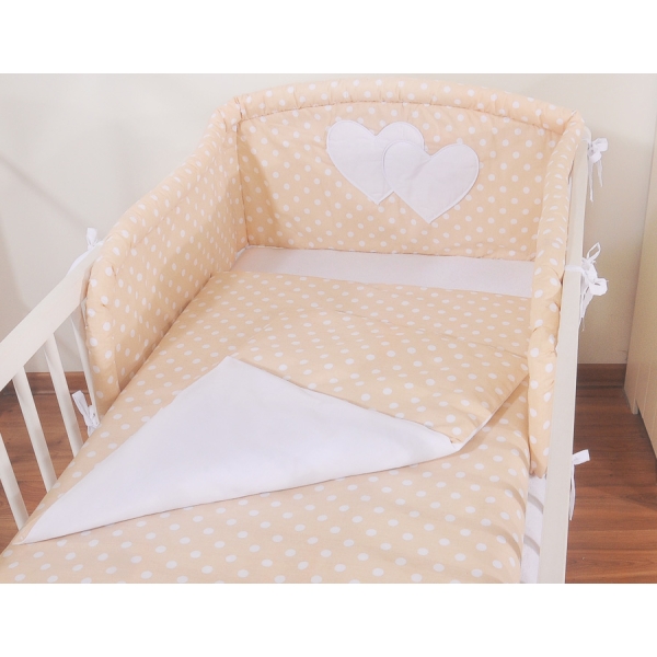 Housses de couette et d'oreiller pour lit bébé 120x60 ou 140x70
