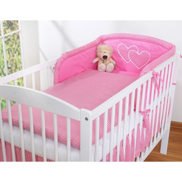 Housses de couette et d'oreiller pour lit bébé 120x60 ou 140x70