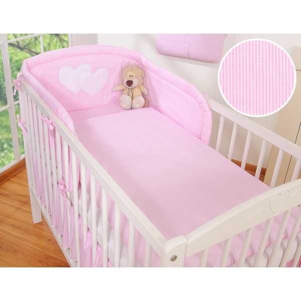 Housses de couette et d'oreiller pour lit bébé 140x70 ou 120x60