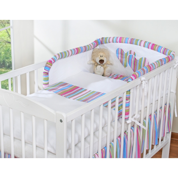 Housses de couette et d'oreiller pour lit bébé 140x70 ou 120x60