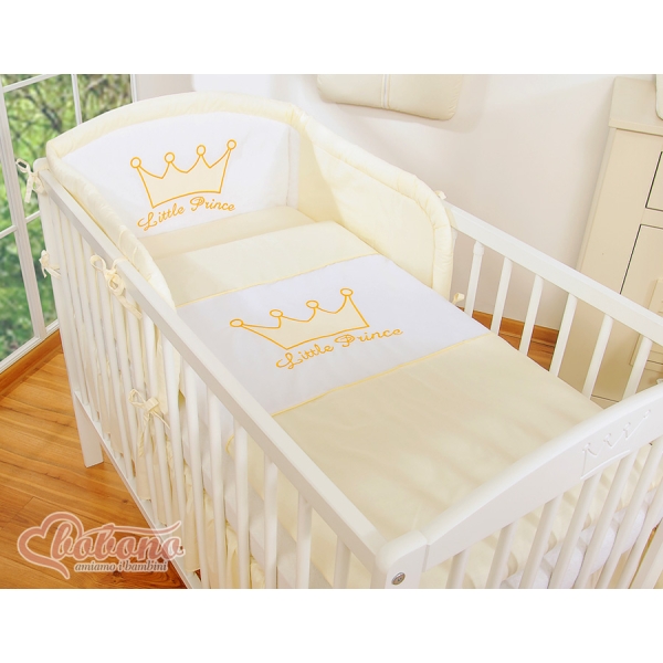 Housses de couette et d'oreiller pour lit bébé à barreaux