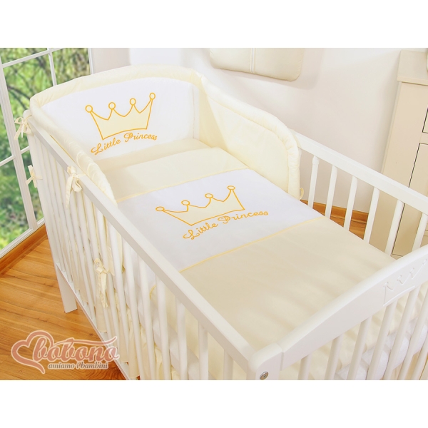 Housses de couette et d'oreiller pour lit bébé à barreaux
