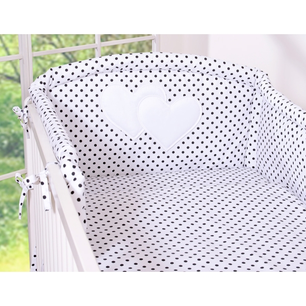 Housses de couette et d'oreiller pour lit bébé à barreaux