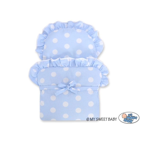 Landau Poussette de Poupée en Osier Rose