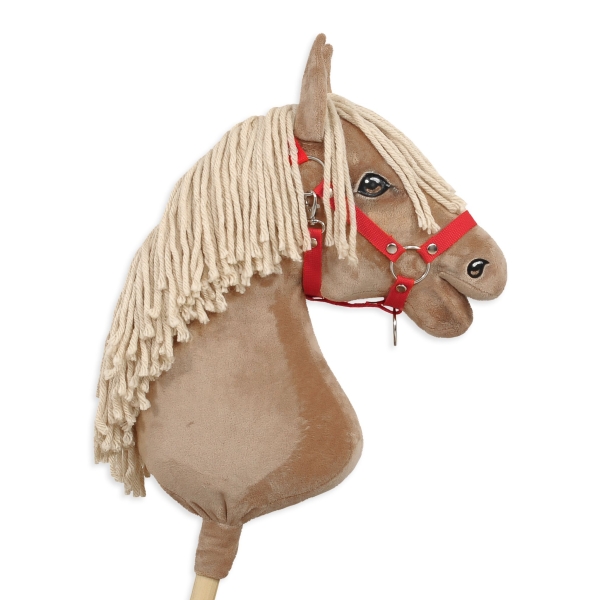 Accessoires Cheval Bâton Licol Rouge