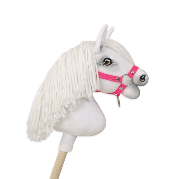Licol pour Cheval Bâton A4 Rose Foncé