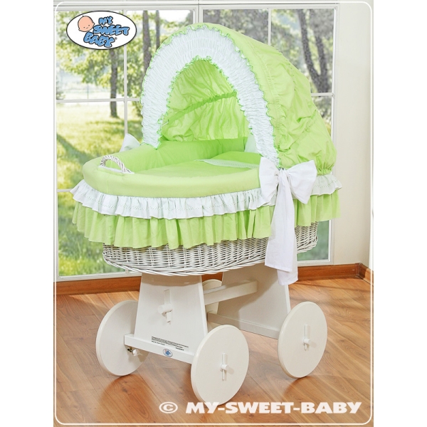 Linge de Berceau en Osier 2 pcs