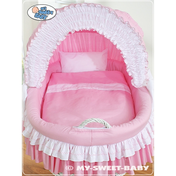 Linge de Berceau en Osier 2 pcs