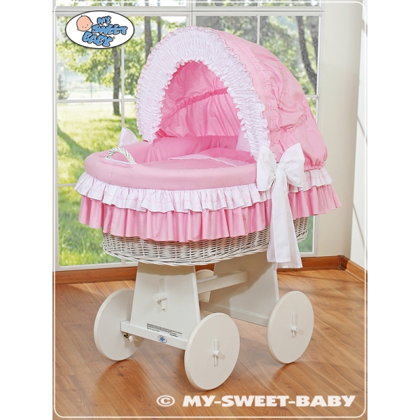 Linge de Berceau en Osier 2 pcs
