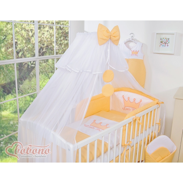 Linge de Lit Bébé Parure 11 pcs Moustiquaire Prince / Princess