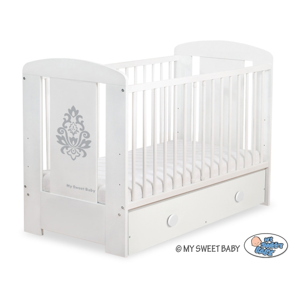 Lit avec Tiroir pour Bébé 120x60 cm Maxi Glamour
