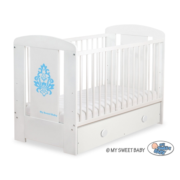 Lit avec Tiroir pour Bébé 120x60 cm Maxi Glamour