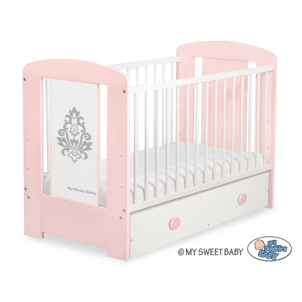 Lit avec Tiroir pour Bébé 120x60 cm Maxi Glamour