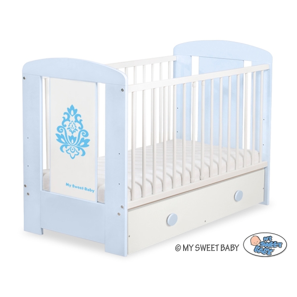 Lit avec Tiroir pour Bébé 120x60 cm Maxi Glamour