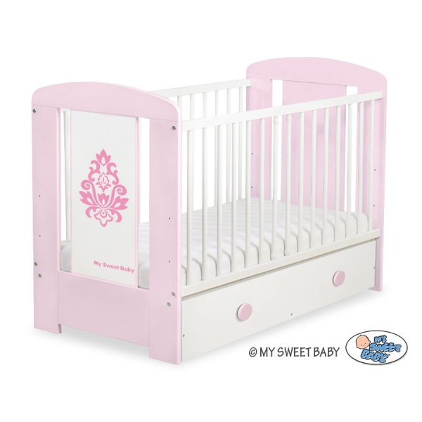 Lit avec Tiroir pour Bébé 120x60 cm Maxi Glamour