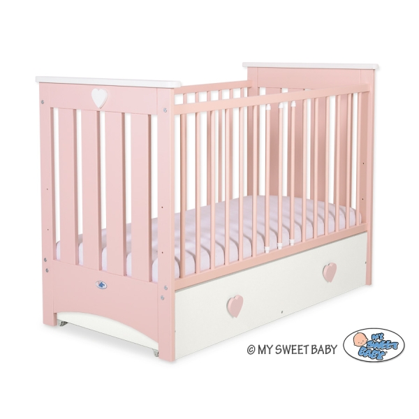 Lit avec Tiroir pour Bébé 60x120 cm Lorenzo Maxi