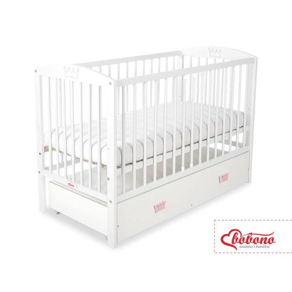 Lit Bébé à Barreaux avec Tiroir Maxi
