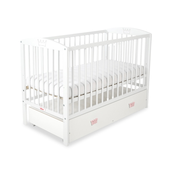 Lit Bébé à Barreaux avec Tiroir Maxi