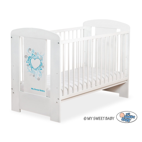 Lit Bébé à Barreaux Blanc