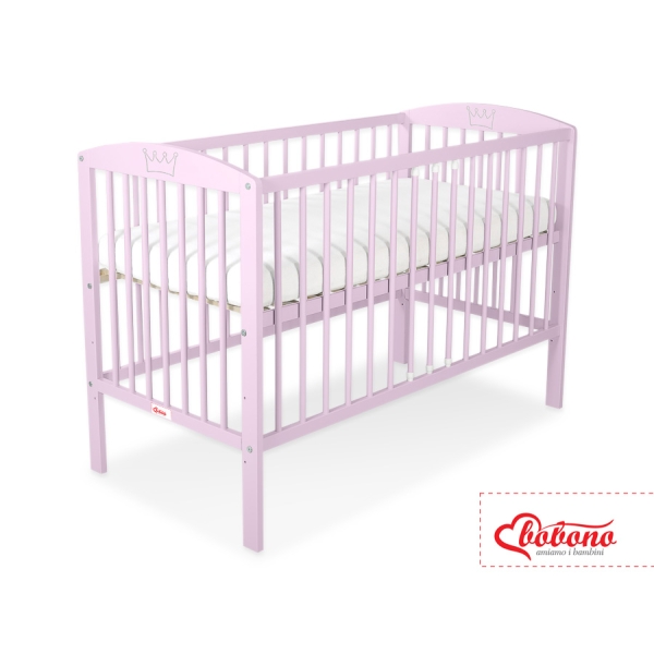 Lit Bébé à Barreaux Rose