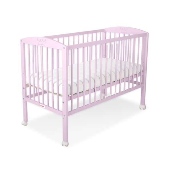 Lit Bébé à Barreaux Rose