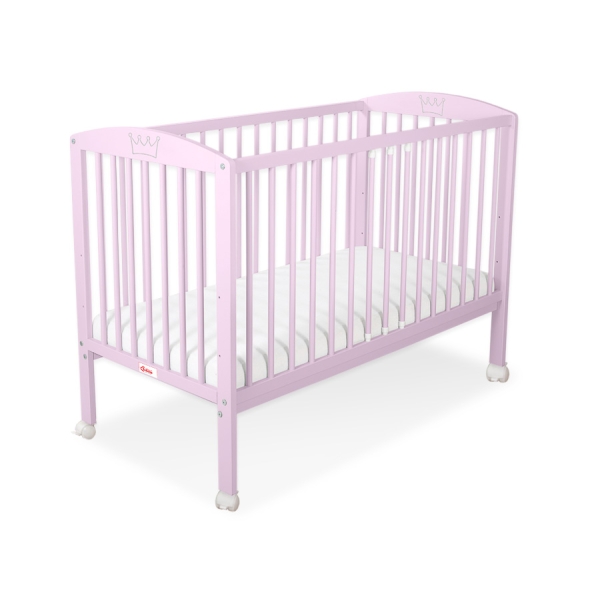 Lit Bébé à Barreaux Rose
