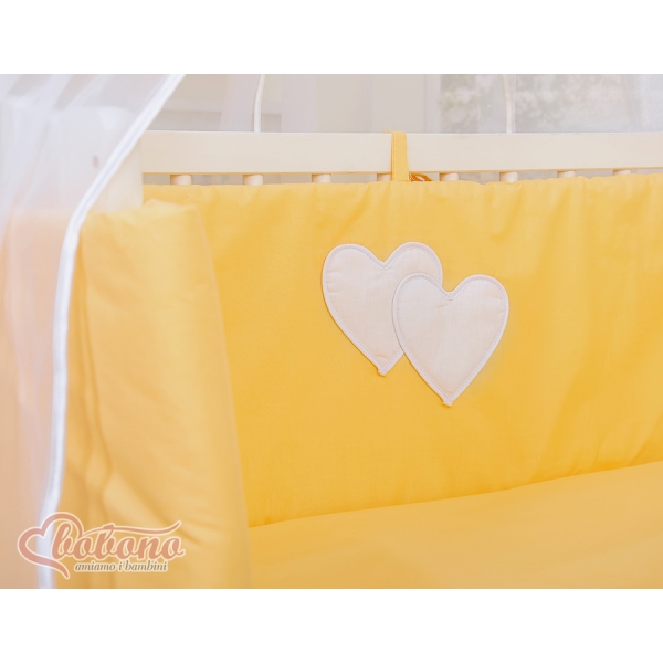 Lit Cododo avec Ciel Matelas et Linge Complet Pêche Cœurs