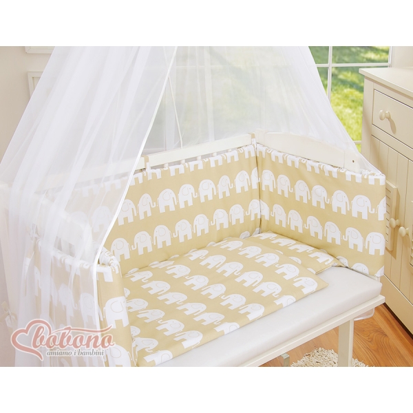 Lit de Cododo avec Matelas et Ensemble de Linge de Lit Beige