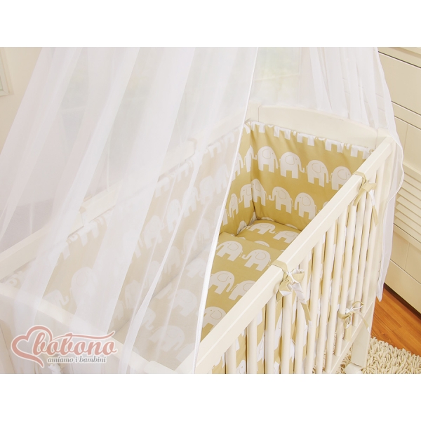 Lit de Cododo avec Matelas et Ensemble de Linge de Lit Beige