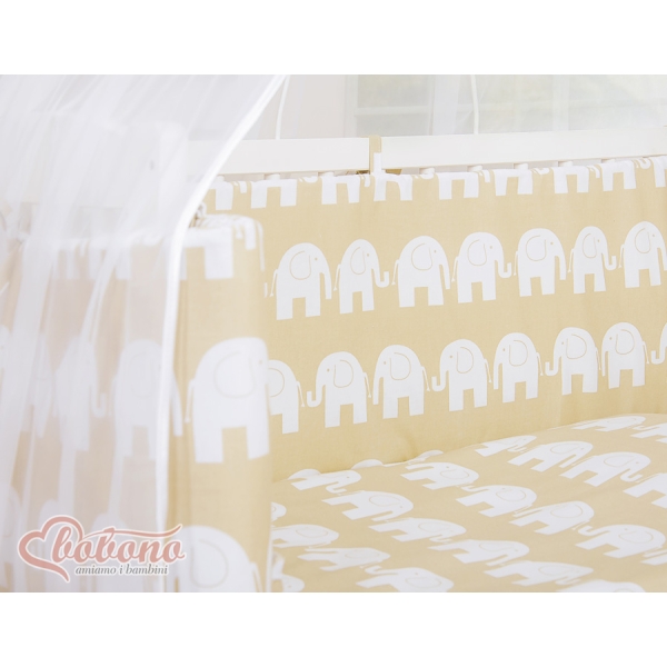 Lit de Cododo avec Matelas et Ensemble de Linge de Lit Beige