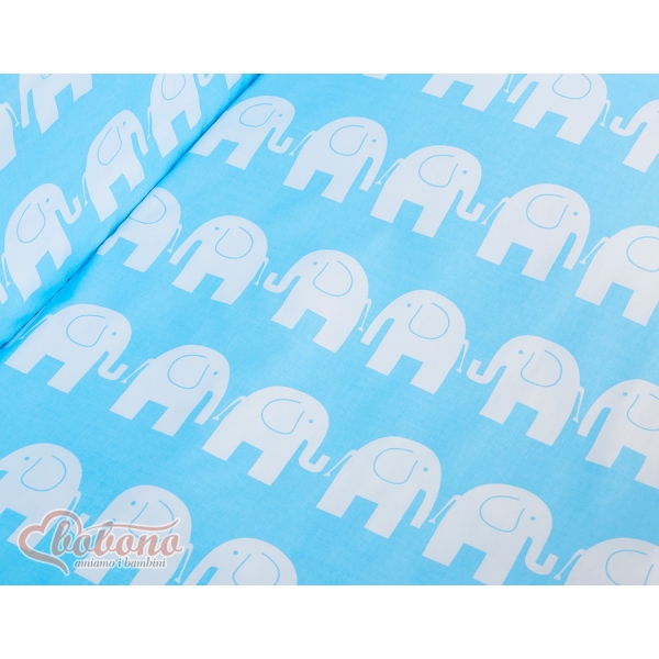 Lit de Cododo avec Matelas et Ensemble de Linge de Lit Bleu