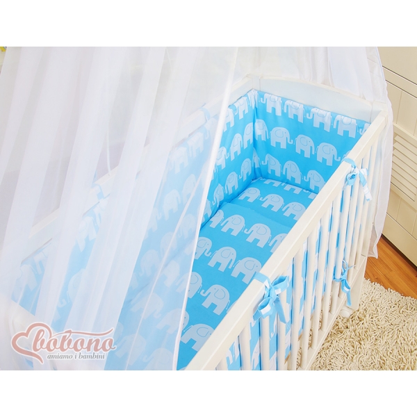 Lit de Cododo avec Matelas et Ensemble de Linge de Lit Bleu