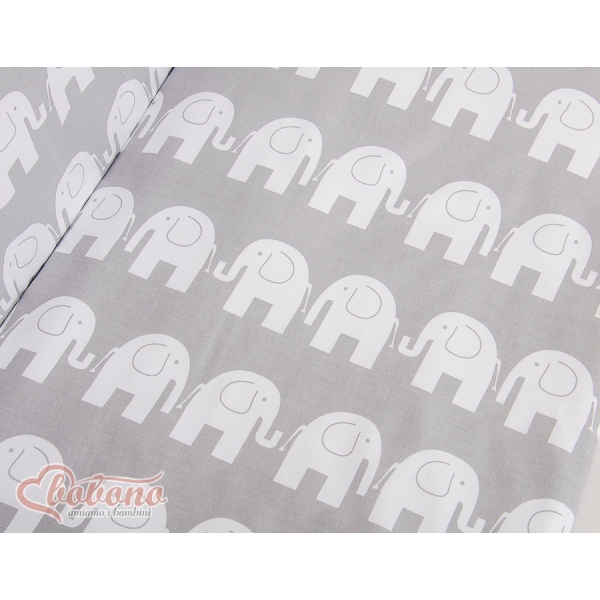 Lit de Cododo avec Textile Complet Gris