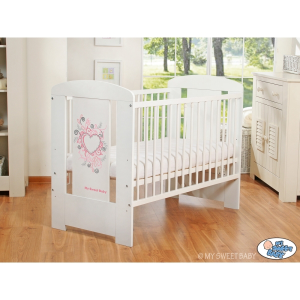 Lit pour Bébé 120x60 Blanc