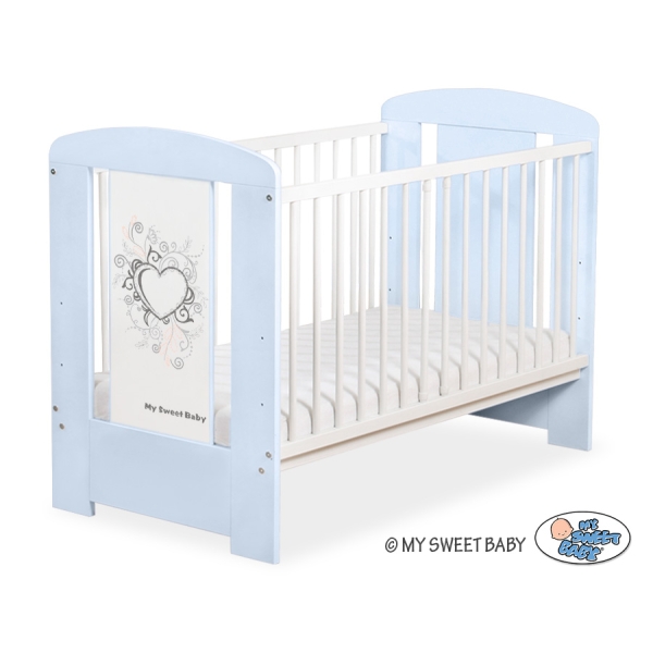 Lit pour Bébé 120x60 Bleu