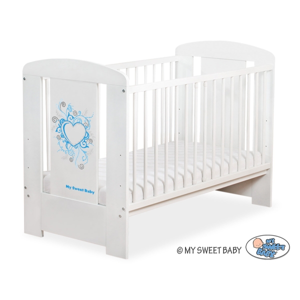 Lit pour Bébé 120x60 cm Blanc