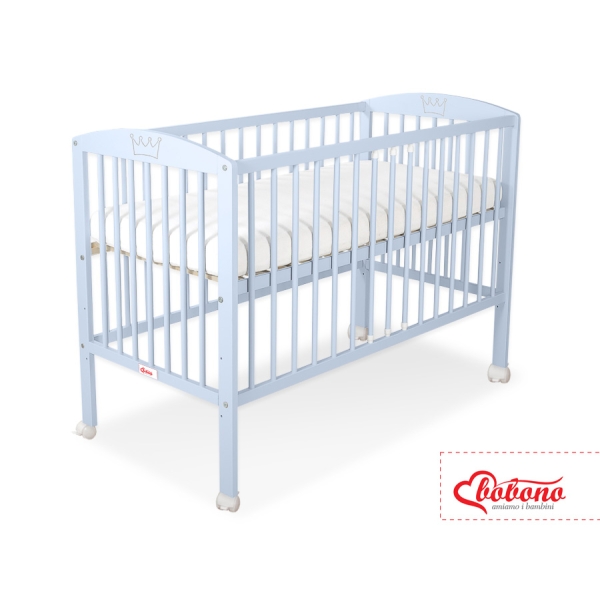Lit pour Bébé 120x60 cm Bleu