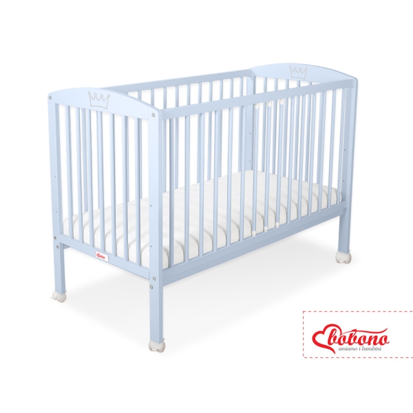 Lit pour Bébé 120x60 cm Bleu