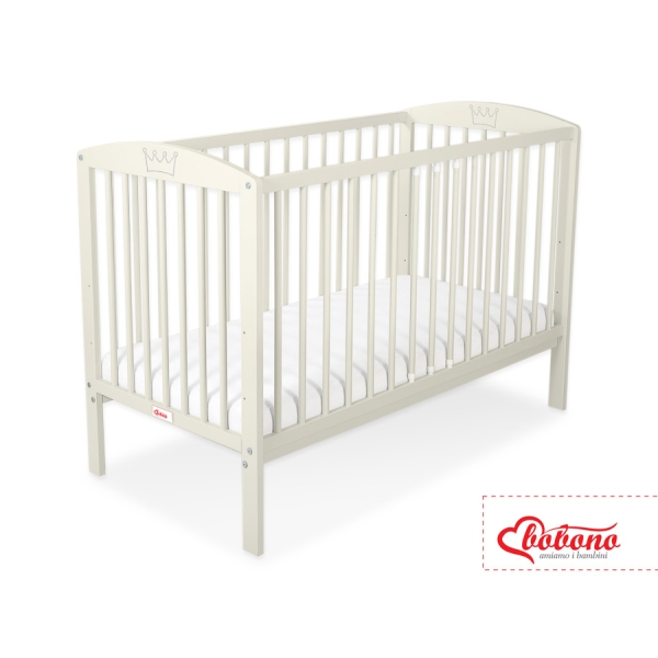 Lit pour Bébé 120x60 cm Crème