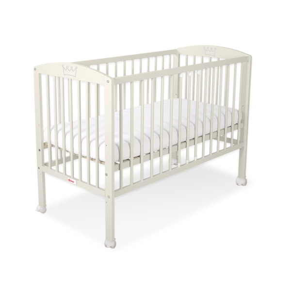 Lit pour Bébé 120x60 cm Crème