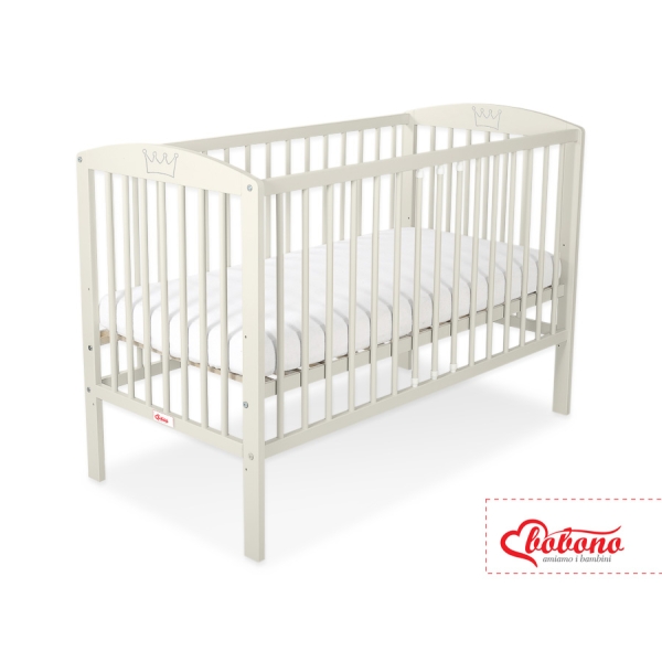 Lit pour Bébé 120x60 cm Crème