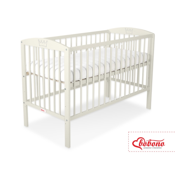 Lit pour Bébé 120x60 cm Crème
