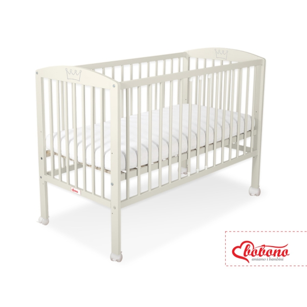 Lit pour Bébé 120x60 cm Crème