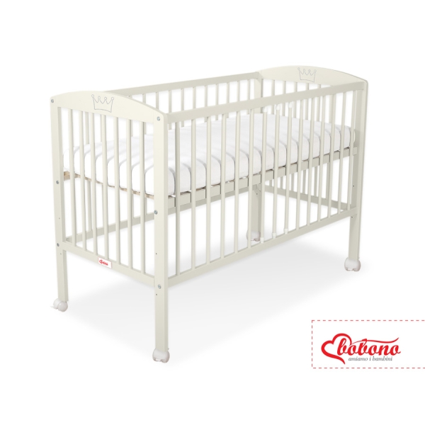 Lit pour Bébé 120x60 cm Crème