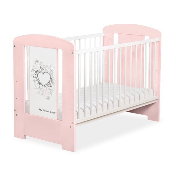 Lit pour Bébé 120x60 cm Rose