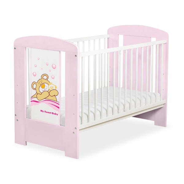 Lit pour Bébé 120x60 Rose Barnabé