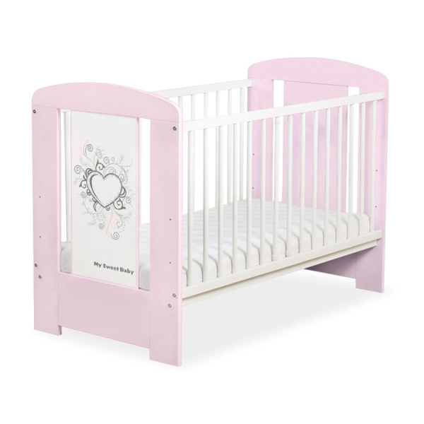 Lit pour Bébé 120x60 Rose Rose
