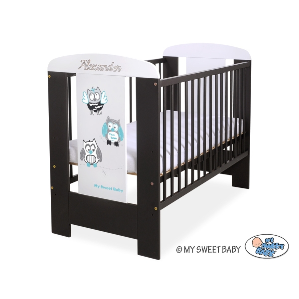 Lit pour Bébé 60x120 cm Hiboux