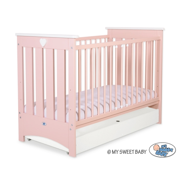 Lit pour Bébé avec Tiroir 120x60 cm Lorenzo Standard